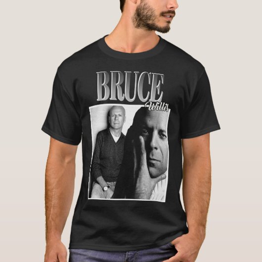 T-shirt de Bruce Willis (Devant)