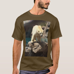 T-shirt de brun d'ours blanc
