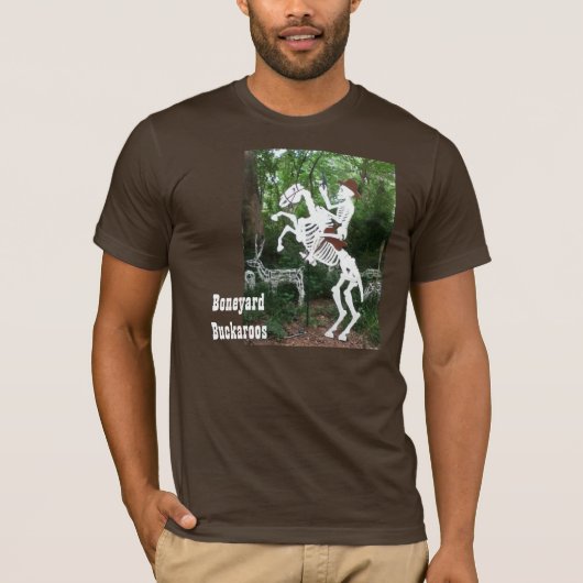 T-shirt de Buckaroos de Boneyard, foncé (Devant)