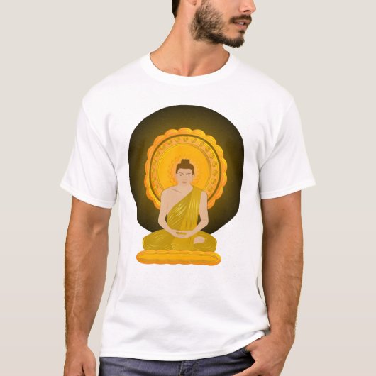 T-shirt de buddah (Devant)
