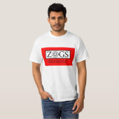 T-shirt de budget de ZOGS (Devant entier)