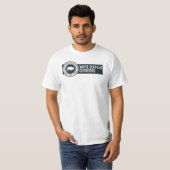 T-shirt De Buffalo chemise blanche dehors (Devant entier)