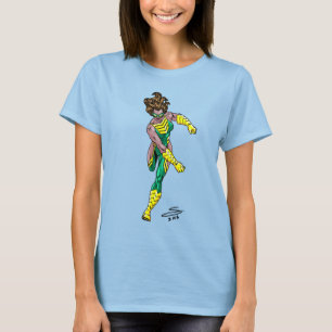 T-shirt de burn-out adapté par toile hypersonique