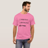 T-shirt de burn-out d'Autre-Marque (adapté) (Devant entier)