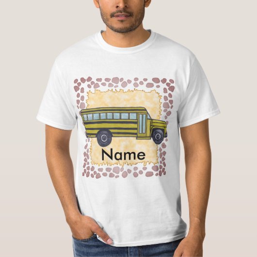 T-Shirt de bus scolaire (Devant)