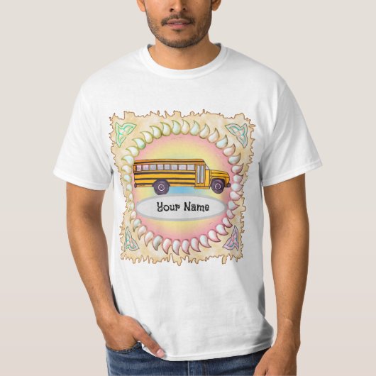 T-Shirt de bus scolaire (Devant)