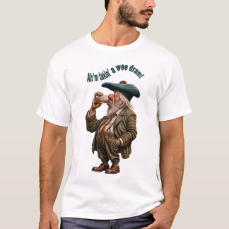 T-shirt de buveur de whisky