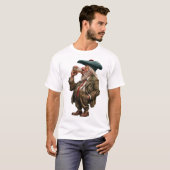 T-shirt de buveur de whisky (Devant entier)