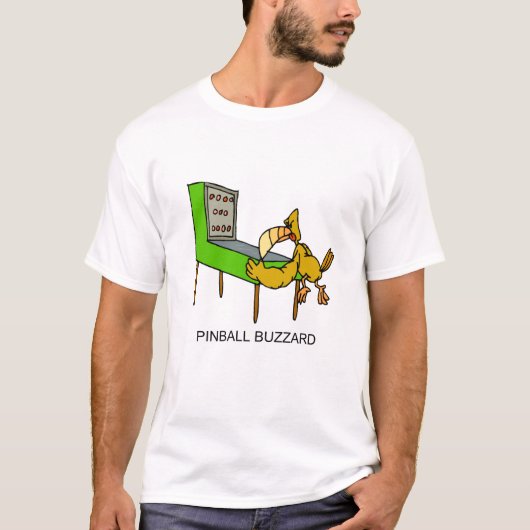 T-shirt de Buzzard de flipper (Devant)