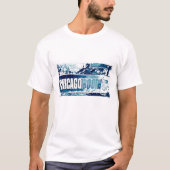 T-shirt de cabine de Chicago (Devant)