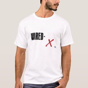 T-shirt De câble-x