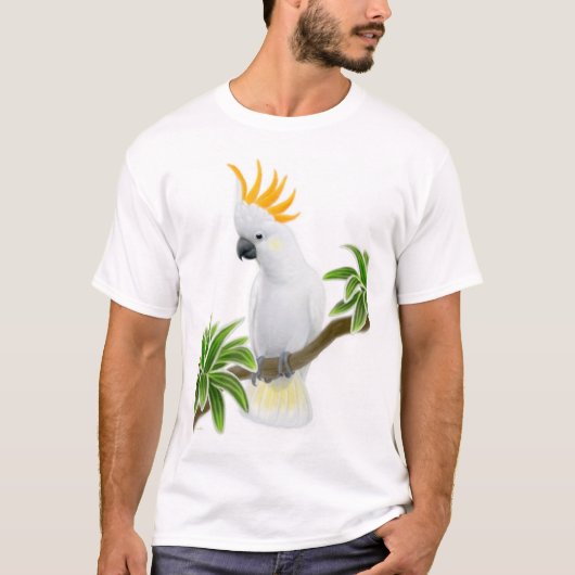 T-shirt de cacatoès de Citron (Devant)