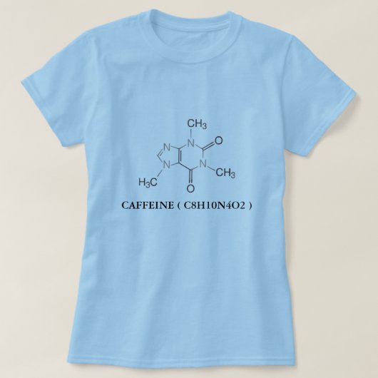 T-SHIRT DE CAFÉINE (Design devant)