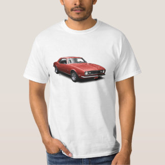 T-shirt de Camaro du rouge 68