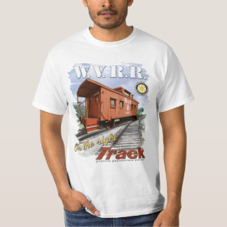 T-shirt de cambuse de chemin de fer de vallée de