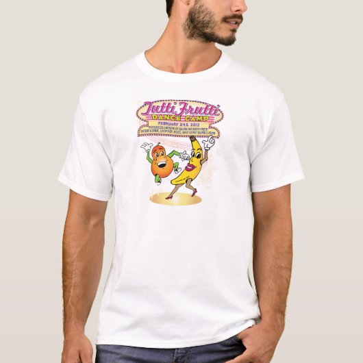 T-shirt de came de danse de Tutti Frutti (Devant)