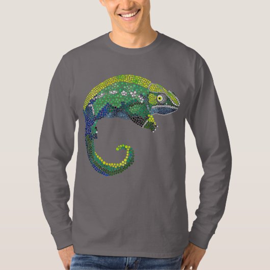 T-shirt de caméléon (Devant)