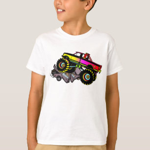 T-shirt de camion de monstre