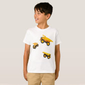 T-shirt de camion pour tout-petits (Devant entier)