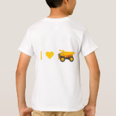 T-shirt de camion pour tout-petits (Dos)