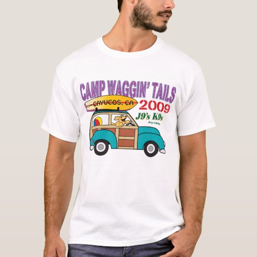 T-shirt de camp de Simple-side (Devant)