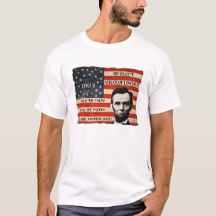 T-shirt de campagne d'Abraham Lincoln 1864