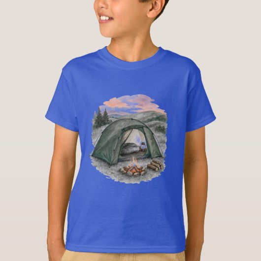T-shirt de camping (Devant)