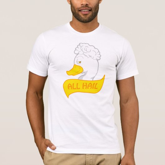 T-shirt de canard d'Afro (Devant)