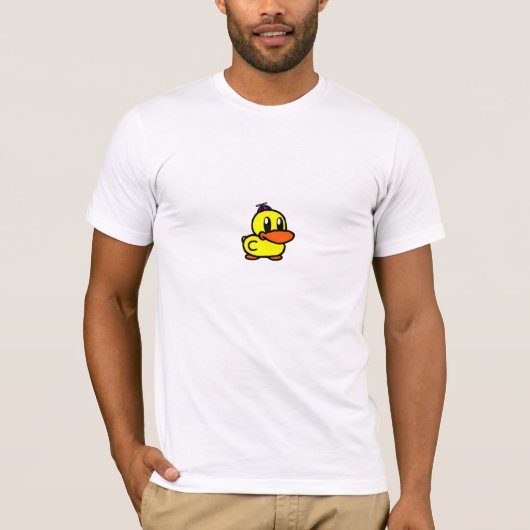 T-shirt de canard de bébé (Devant)