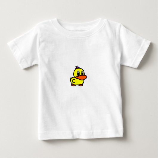 T-shirt de canard de bébé pour des babys (Devant)