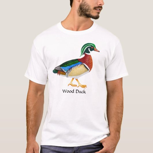T-shirt de canard en bois (Devant)