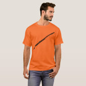 T-shirt de cannelure (Devant entier)