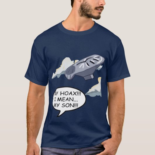 T-shirt de canular de garçon de ballon (Devant)