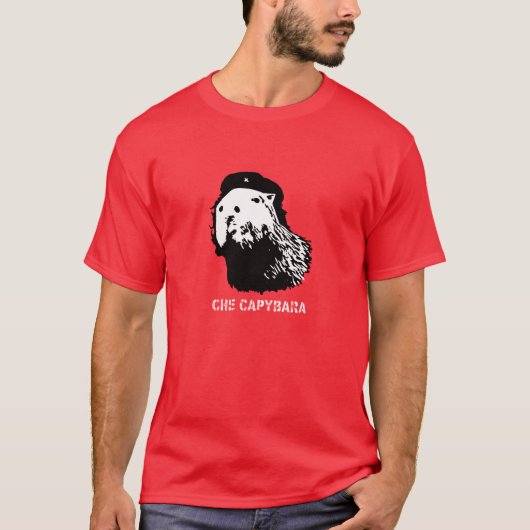 T-shirt de Capybara de Che (Devant)