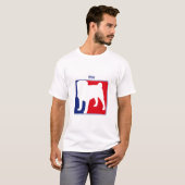 T-shirt de carlin de ligue (Devant entier)