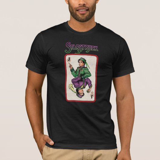 T-shirt de carte de jeu de jumeaux de Bajar : (Devant)
