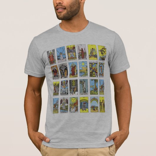 T-shirt de carte de tarot (Devant)