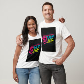 🔥 T-shirt de catégorie supérieure STYLE (Unisexe)