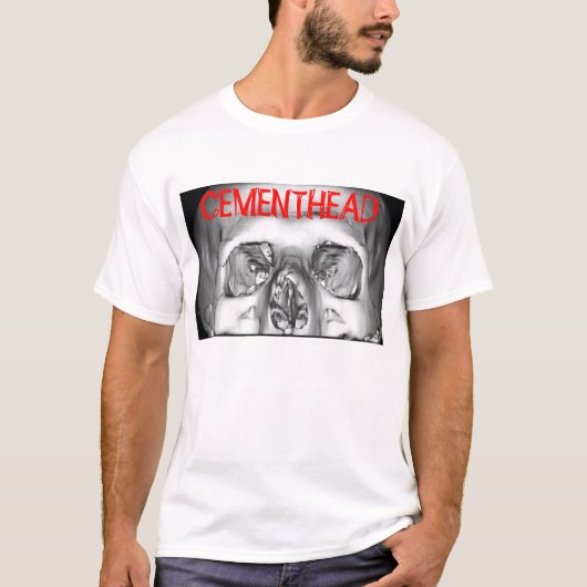T-shirt de cementhead (Devant)