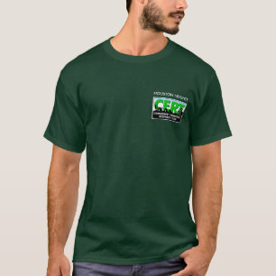 T-shirt de CERT (vert)