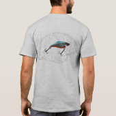 T-shirt de cerveau de poissons (Dos)
