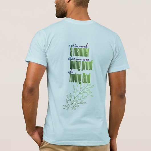 T-shirt De cette manière (Dos)