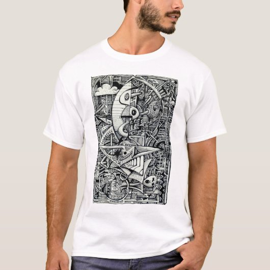 T-shirt de chambre de rêve (Devant)