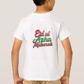 T-Shirt de chameau bébé Eid Mubarak (Dos)