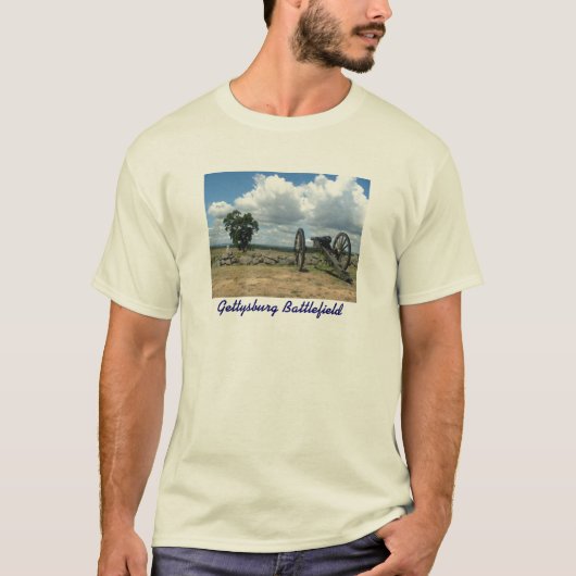 T-shirt de champ de bataille de Gettysburg (Devant)
