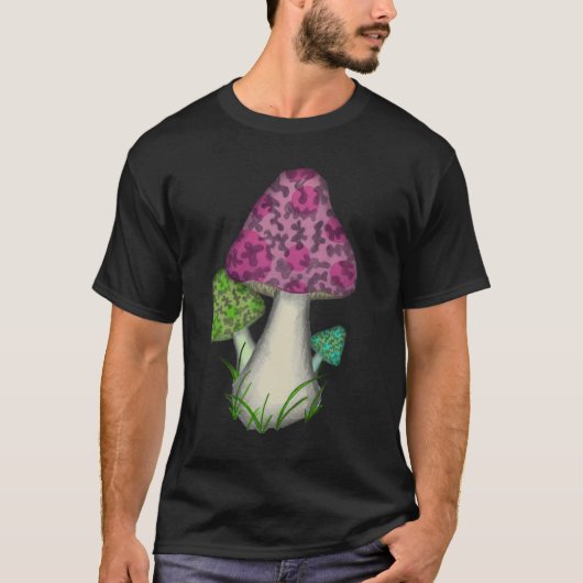 T-shirt de champignon (Devant)