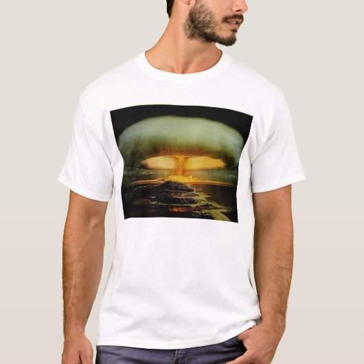 T-shirt de champignon atomique (Devant)