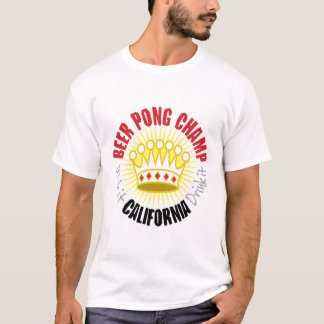 T-shirt de champion de puanteur de bière de la