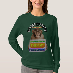 T-shirt de changement d'humeur drôle Mème sarcas