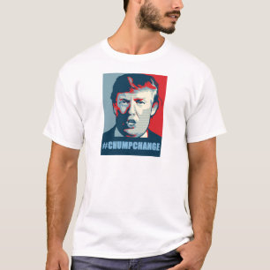 T-shirt de changement d'idiot de Donald Trump